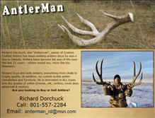 Tablet Screenshot of antlerman.monstermuleys.com