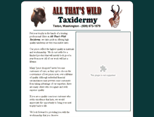 Tablet Screenshot of allthatswild.monstermuleys.com