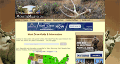 Desktop Screenshot of huntodds.monstermuleys.com